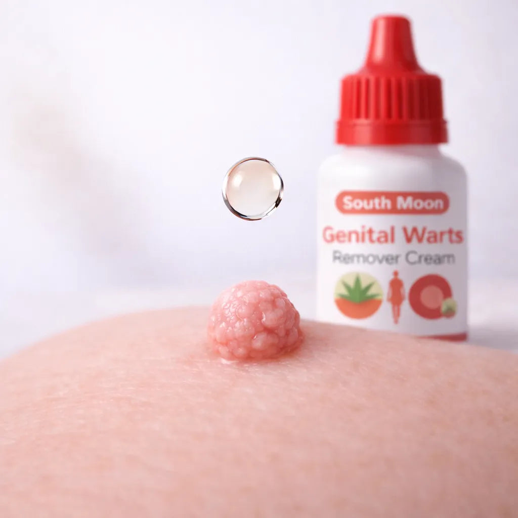 Tratamiento tópico para verrugas intimas externas