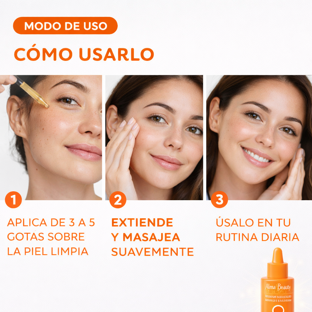 Serum Facial para Manchas y Piel Opaca con Vitamina C