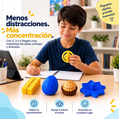 Kit sensorial - Manos ocupadas ✋