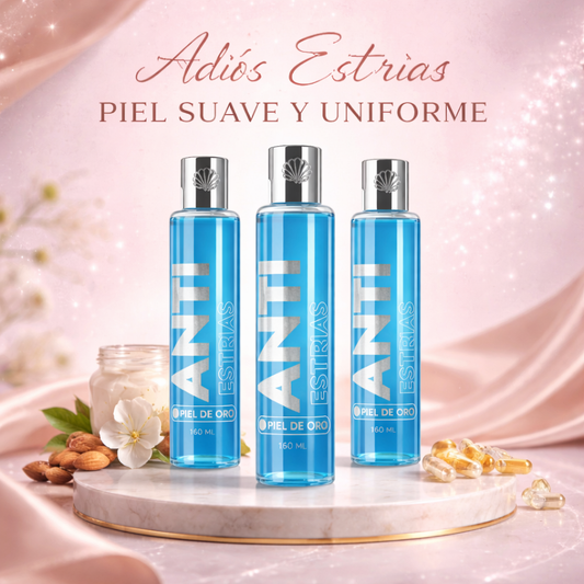 Reductor de Estrías y Celulitis Piel de oro