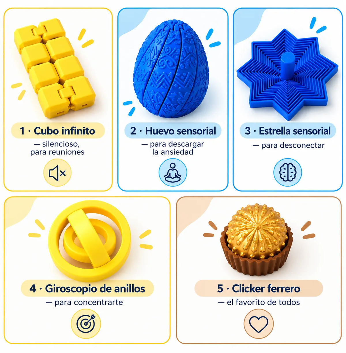 Kit sensorial - Manos ocupadas ✋