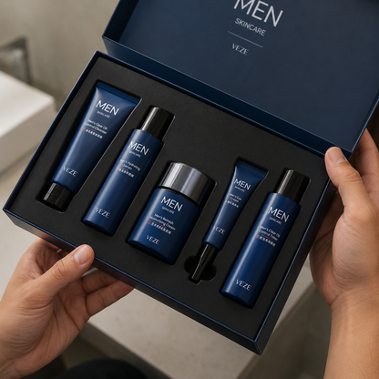 Kit rutina facial simple para hombres