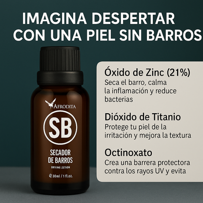 Serum secador de barros