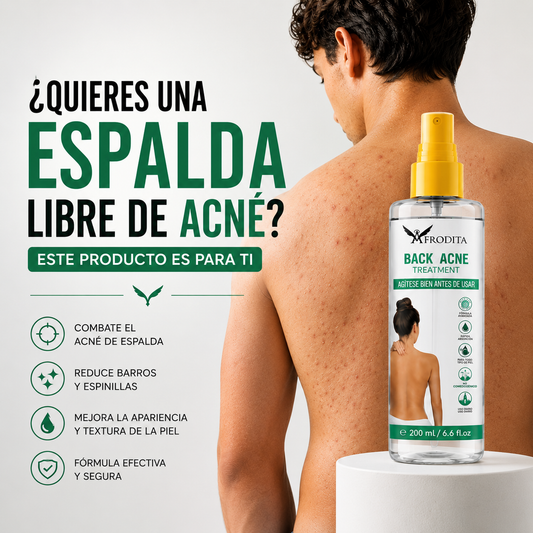 BACK ACNE Tratamiento acné corporal