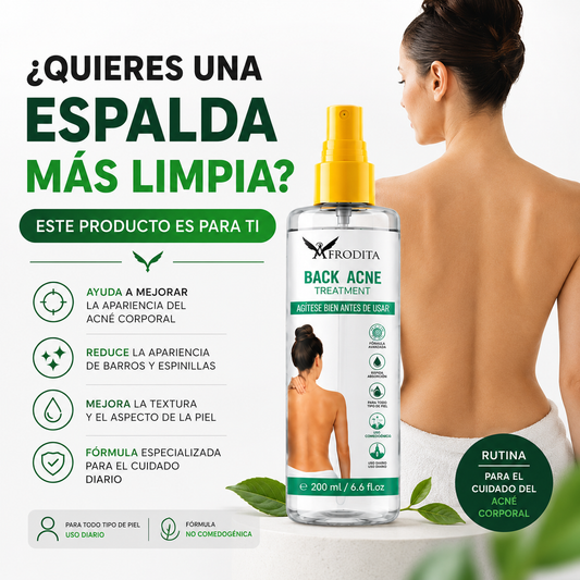 PROMOCIÓN!!! BACK ACNE Tratamiento para el acné corporal