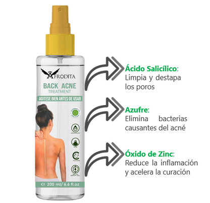 BACK ACNE Elimina el acné corporal
